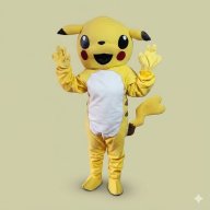 disfraz pikachu - botarga